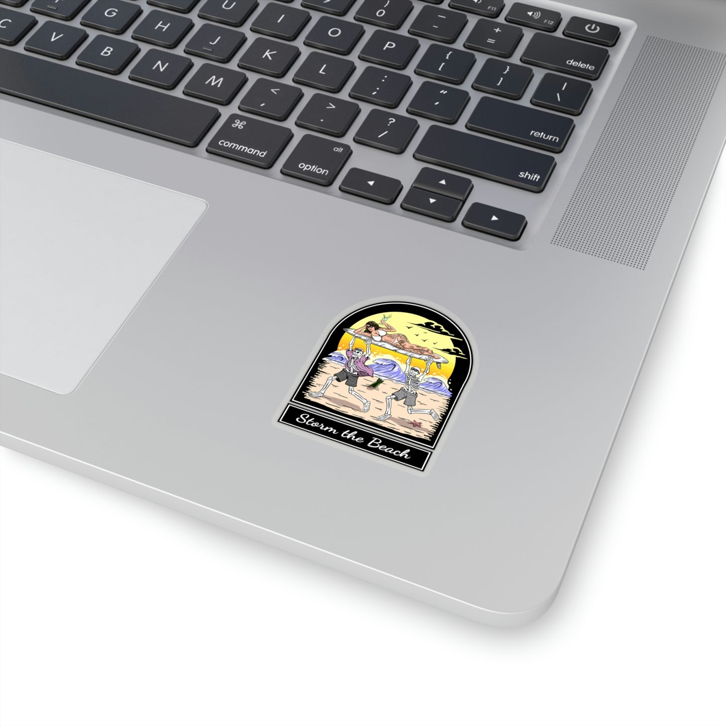 Storm the Beach Sticker