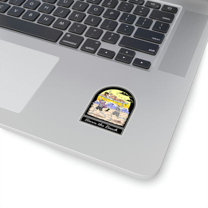 Storm the Beach Sticker